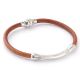 Men's Brown Leather Bracelet